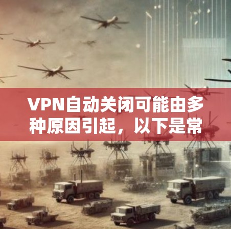 VPN自动关闭可能由多种原因引起，以下是常见原因及解决方法，供你逐步排查